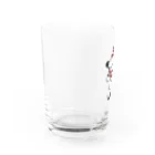 ウルフくんのボーダーウルフくん Water Glass :left