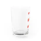 Mari Saasakiのいちご飴といちご Water Glass :left