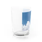 笹塚茶々丸の夏を感じる青空のグラス グラス左面