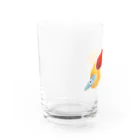 よしはらヨシの魚まるごとオムレツ Water Glass :left