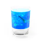 サーモン祭のジンベイザメ Water Glass :left