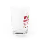 キッズモード某のwe love Softball Victory Water Glass :left