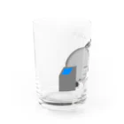 川上牧場のバルク溢れちゃうぜグラス Water Glass :left