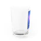 きちゅねぱちぱちの店のペインフル Water Glass :left