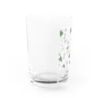 まめるりはことりのたっぷり文鳥ちゃん【まめるりはことり】 Water Glass :left