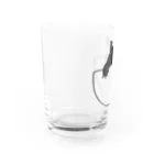 Kickassのポケットに住み着く猫です Water Glass :left