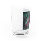 アオムラサキの色彩の羽根　2021 Water Glass :left