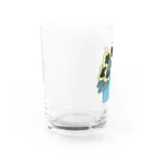 里 (sato)のH  yellow Water Glass :left