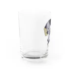 アオフジマキの注射怖い(文字なし) Water Glass :left