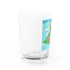 cocoafricaのしあわせの海を泳ぐ Water Glass :left