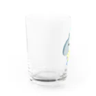 まぐろ茶のせきらんうん(積乱雲) Water Glass :left