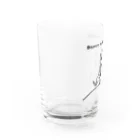 ジョリーマンダリンのDepart for an adventure Water Glass :left