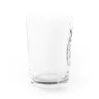 segasworksのねむいアフリカオオコノハズク Water Glass :left