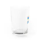 ToBi☆BeGu shopのドットのウミウシくん Water Glass :left