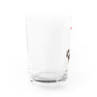 chackyuzuのぼくたぬきじゃないよ Water Glass :left