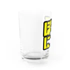 ぽこファミリーグッズ販売のぽこにゃ文字シリーズ Water Glass :left