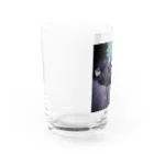 ぽいぽいまるまるの生意気まる Water Glass :left