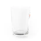 ワカボンドのシロクマさん、あまりの暑さにスイカを食べる。 Water Glass :left