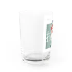 おむやきそばのラーメンが好きな女の子 Water Glass :left