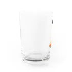 おむやきそばのポニーテールの女の子（夏） Water Glass :left