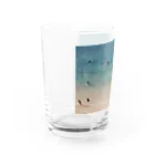 I don't knowのsummer vacation Water Glass :left