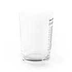 stereovisionのZERO GRAVITY TOILET Water Glass :left