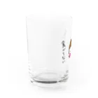 ちんちくりんのおみせの「食べてない食べてない」シリーズ Water Glass :left