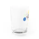 イラスト MONYAAT の競技　おしゃべり Water Glass :left