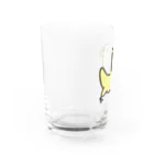 プッチのおみせの駆け抜けオカメ ルチノー Water Glass :left