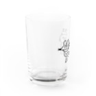 べんぴねこ屋 suzuri店のウスネヅ その１ Water Glass :left