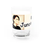 junointer ブランド ロゴ入りのJNBブランドロングロゴアイテム Water Glass :left