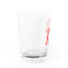 ユッカ・バッファローのペンギンラーメンコップ Water Glass :left