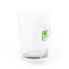 円ぷりんのすしーず Water Glass :left