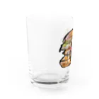 PuRiHaのハンバーガー３ Water Glass :left