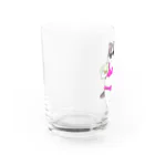 きゃべつばたけの【太い猫】夏の装い(ビキニ) Water Glass :left