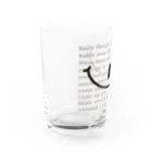 キッズモード某のちょびヒゲSMILE Water Glass :left