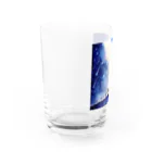 きりんとうの夜空絵　No.9 Water Glass :left