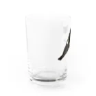 utsubokazulaのハートつきクロネコ Water Glass :left