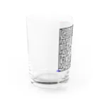 いせだまや（CreatiVe & DeSign）のMaze（メッセージ） Water Glass :left