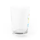 レトロサウナのしろくまアイス Water Glass :left