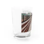 ハチドリ販売所の途切れて錆び付いた線路 Water Glass :left