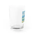 とっとオフィシャルグッズショップのガラ犬 Water Glass :left