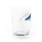 Coshi-Mild-Wildのザトウくじらだよ🐋 Water Glass :left