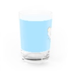 柴犬の里のあなた色のシバノコとひと休み Water Glass :left