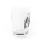 洋古書復刻堂「エスプリ　ド　グランヴィル」のJ・J・グランヴィル画『ウサギと亀（ラフォンテーヌ（イソップ）寓話集より）』  Water Glass :left