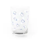 BARE FEET/猫田博人の超架空アザラシ・ブルー Water Glass :left