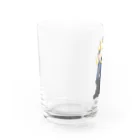 野良猫のデビエルちゃん Water Glass :left