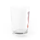 フジリンゴ族のお店の弥勒菩薩スライム柄 Water Glass :left