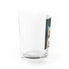 はな日記のはな Water Glass :left