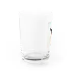 白い妖精の銀ちゃん Water Glass :left